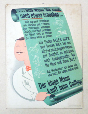 Plakat -… und wenn Sie sonst noch etwas brauchen…