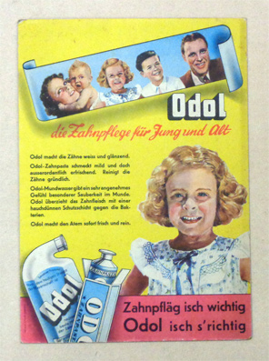 Plakat - Odol die Zahnpflege für Jung und Alt