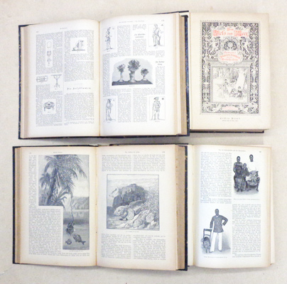 Vom Fels zum Meer. Spemann's Illustrirte Zeitschrift (Okt. 1883- Sept 1885, 4 Bde.)