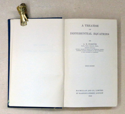A Treatise on Differential Equations