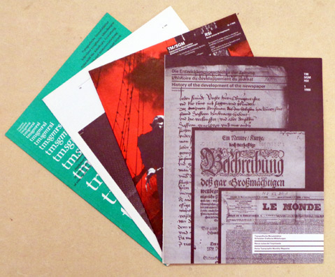 Typografische Monatsblätter TM - Schweizer Grafische Mitteilungen SGM - Revue suisse de l‘imprimerie RSI - Swiss typographic monthly magazine