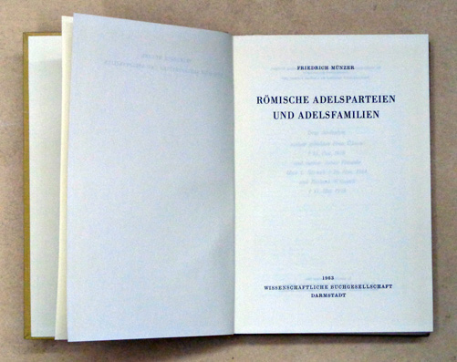 Römische Adelsparteien und Adelsfamilien