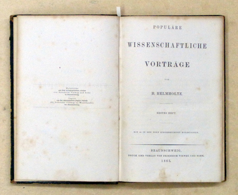 Populäre wissenschaftliche Vorträge