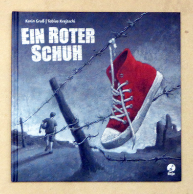 Ein roter Schuh