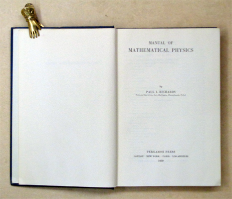 Manual of Mathematical Physics