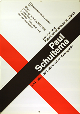 Plakat - Schuitema - Ein Pionier der holländischen Avantgarde.
