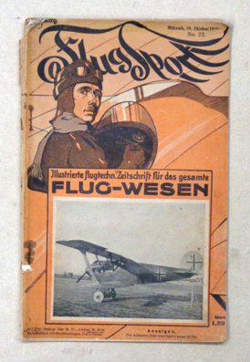 Flugsport. Illustrierte technische Zeitschrift und Anzeiger für das gesamte Flugwesen unter Mitwirkung bedeutender Fachmänner herausgegeben. Nr. 22, 29. Oktober 1919