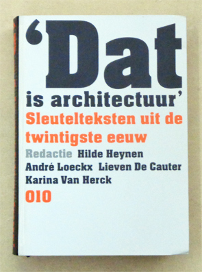 «Dat is architectuur»