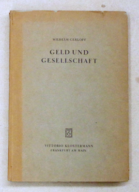 Geld und Gesellschaft