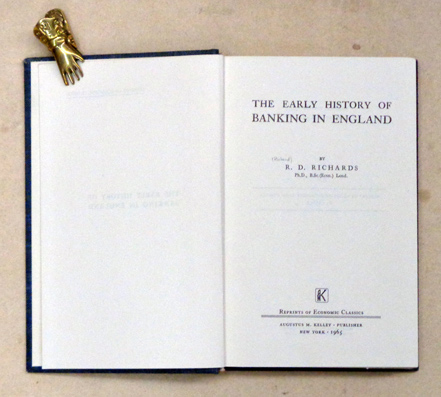 The Early History of Banking in England