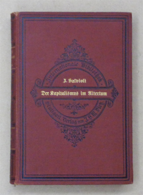 Der Kapitalismus im Altertum
