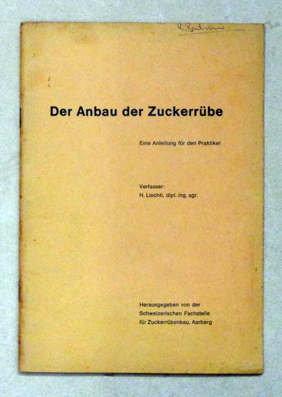 Der Anbau der Zuckerrübe
