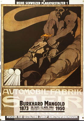 Plakat - Burkhard Mangold