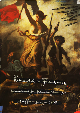 Plakat - Romantik in Frankreich