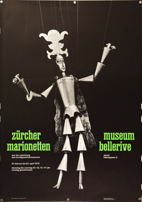 Plakat - Zürcher Marionetten
