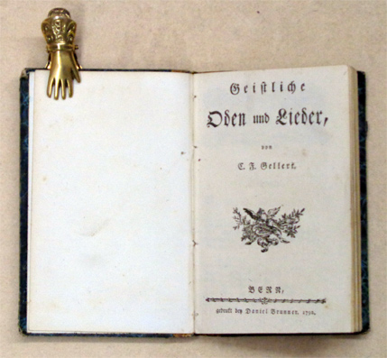 Geistliche Oden und Lieder