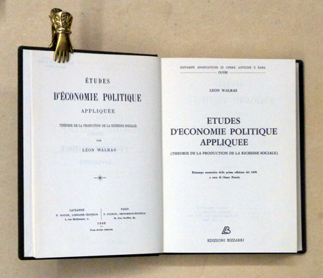 Etudes d’économie politique appliquée