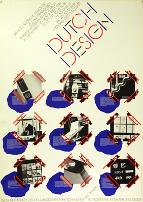 Plakat - Dutch Design. Die Holländische Behörde als Auftraggeber.