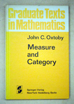 Measure Category