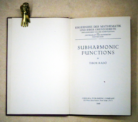 Subharmonic Functions