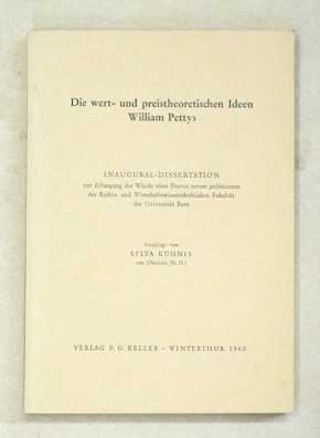 Die wert- und preistheoretischen Ideen William Pettys
