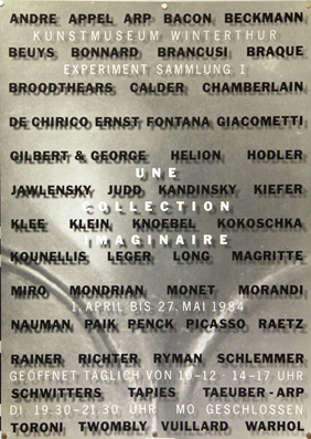 Plakat - Experiment Sammlung I