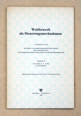 Wettbewerb als Steuermechanismus