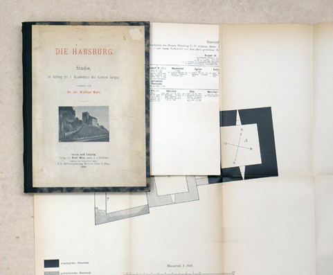 Die Habsburg. Studie, im Auftrag der h. Baudirektion des Kantons Aargau.[nach diesem Titel suchen]Aarau. Druck und Vrlag von , 1896