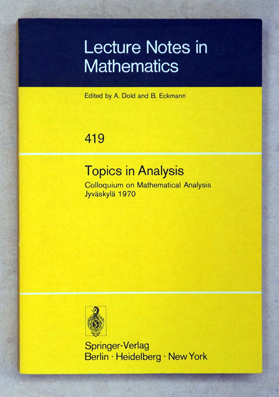 Topics in Analysis