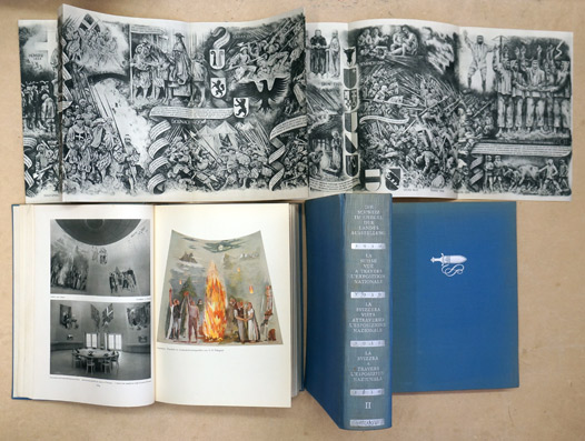 Die Schweiz im Spiegel der Landesausstellung = La Suisse vue a travers l'exposition nationale = La Svizzera vista attraverso l'esposizione nazionale  (Bd.1 u.2.); 3. Bd. Die kunst in der Schweiz. L’art en Suisse. Arte in Svizzera. (3 Bde., compl.)