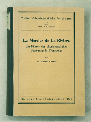 Le Mercier de la Rivière