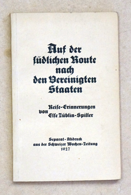 Auf der südlichen Route nach den Vereinigten Staaten