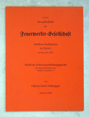 Artillerie-Schiessausbildungsgeräte