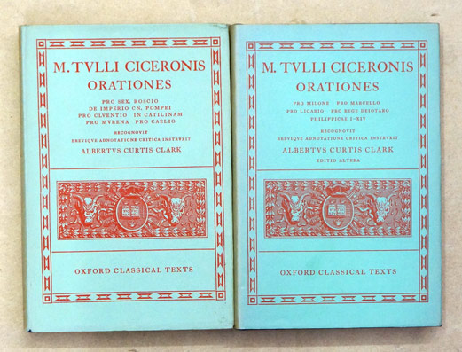 M. Tulli Ciceronis Orationes