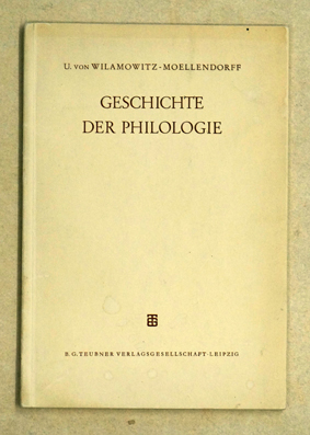 Geschichte der Philologie