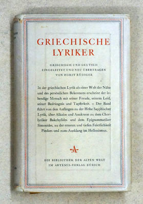 Griechische Lyriker