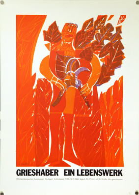 Plakat - Grieshaber - Ein Lebenswerk