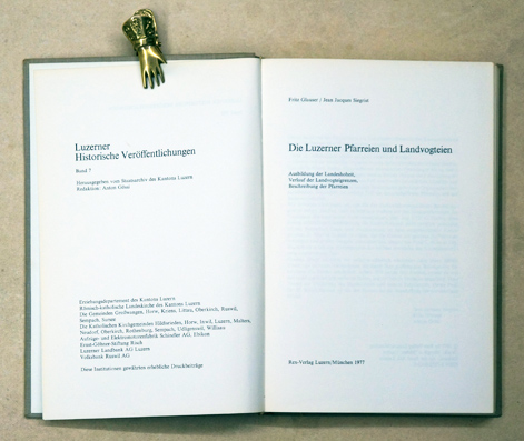 Die Luzerner Pfarreien und Landvogteien