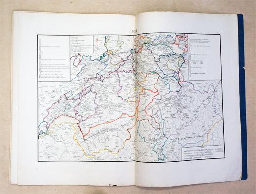 Atlas historique de la Suisse, de l'an 1300 jusqu'en 1798