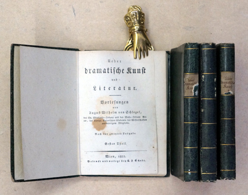 Ueber dramatische Kunst und Literatur. Vorlesungen. (4 Bde.)