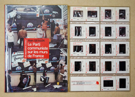 Le Parti communiste sur les murs de France