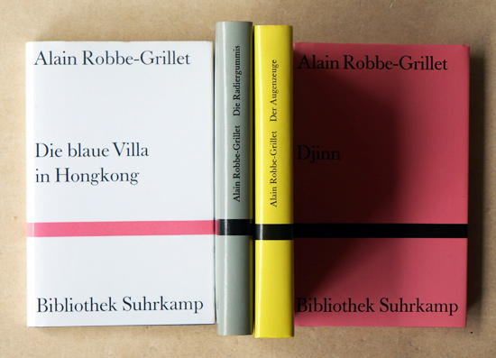 [Konvolut von 4 Bibliothek-Suhrkamp-Bänden]