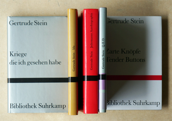 [Konvolut von 5 Bibliothek-Suhrkamp-Bänden]