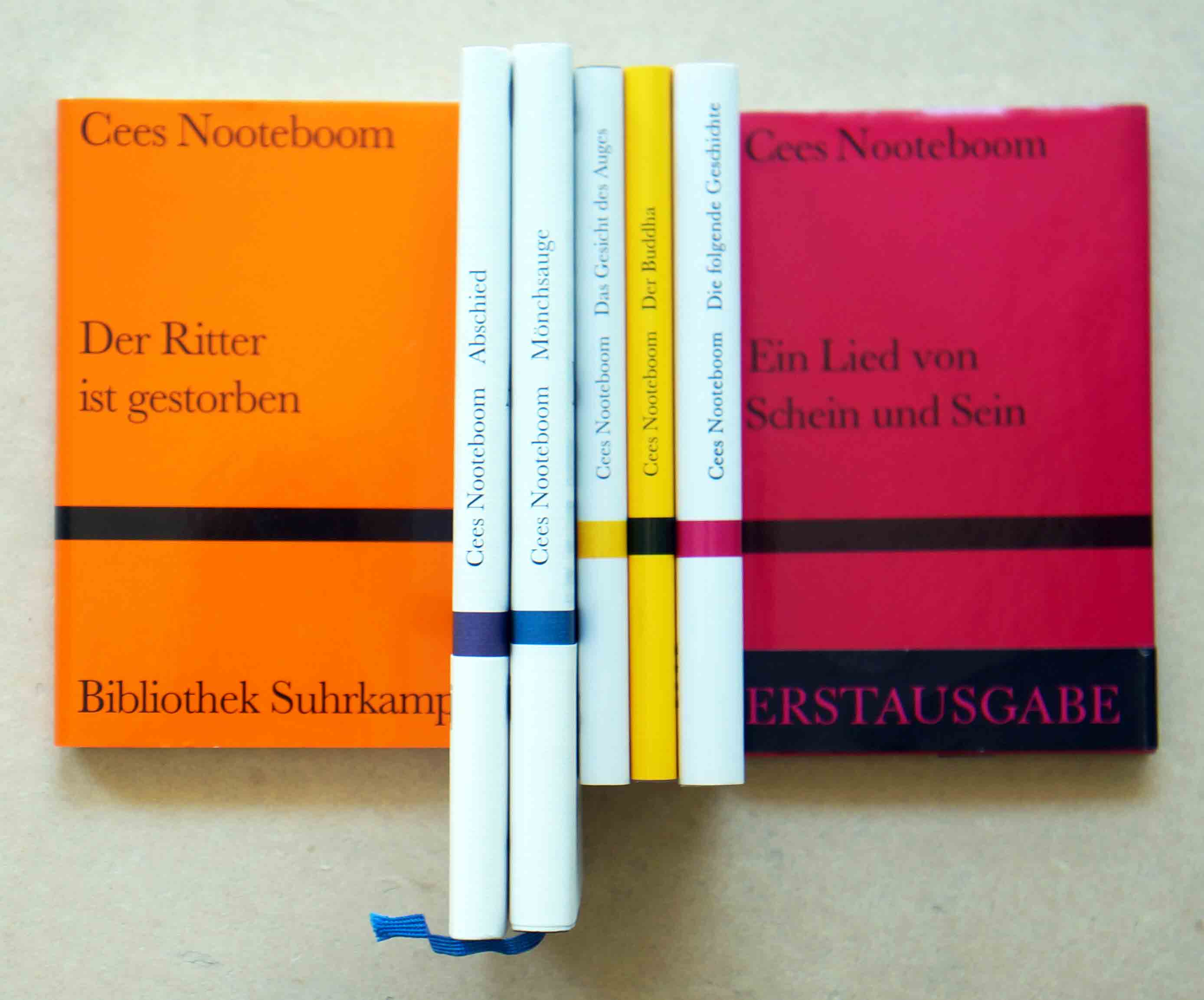 [Konvolut von 7 Bibliothek-Suhrkamp-Bänden]