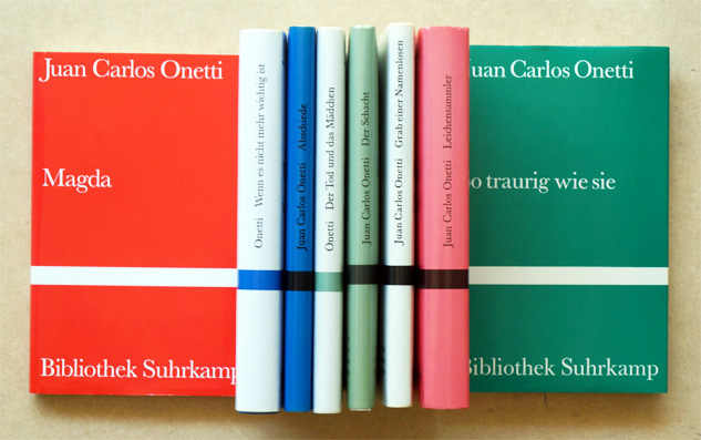 [Konvolut von 8 Bibliothek-Suhrkamp-Bänden]