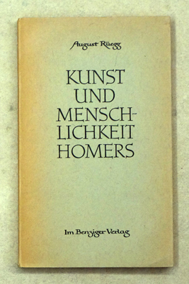 Kunst und Menschlichkeit Homers
