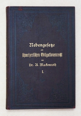 Nebengesetze zum schweizerischen Obligationenrecht