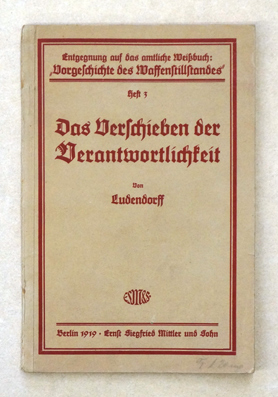 Das Verschieben der Verantwortlichkeit