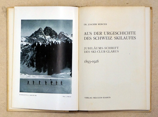 Aus der Urgeschichte des Schweiz. Skilaufes