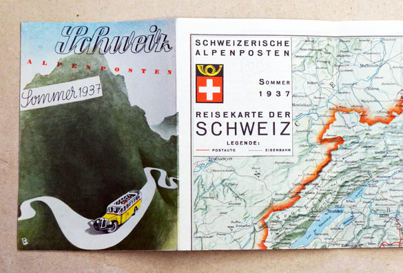 Schweizerische Alpenposten Sommer 1937